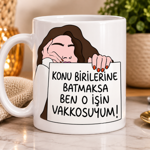 Vakko Tasarım Kupa Bardak